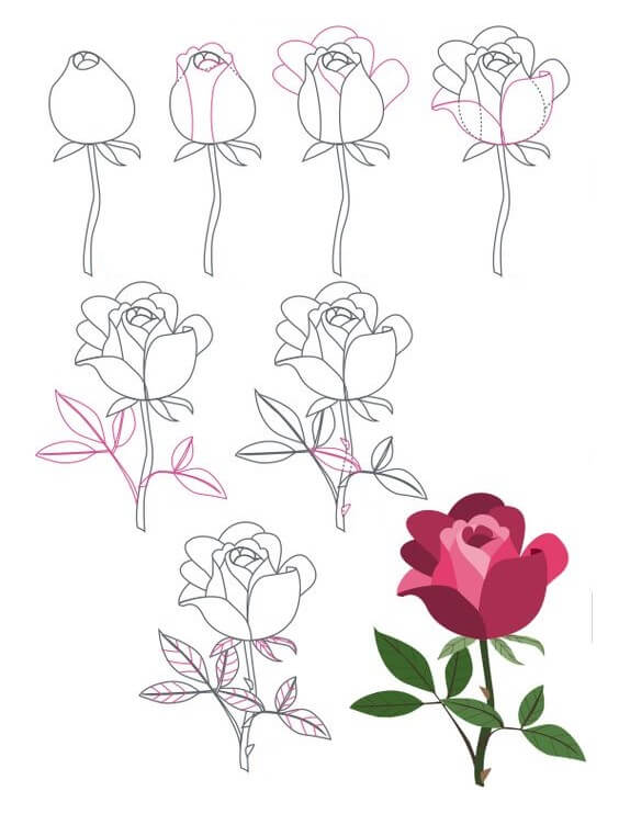 Blumenidee (48) zeichnen ideen