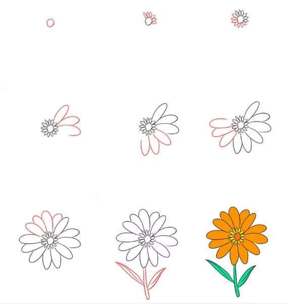 Blumenidee (55) zeichnen ideen
