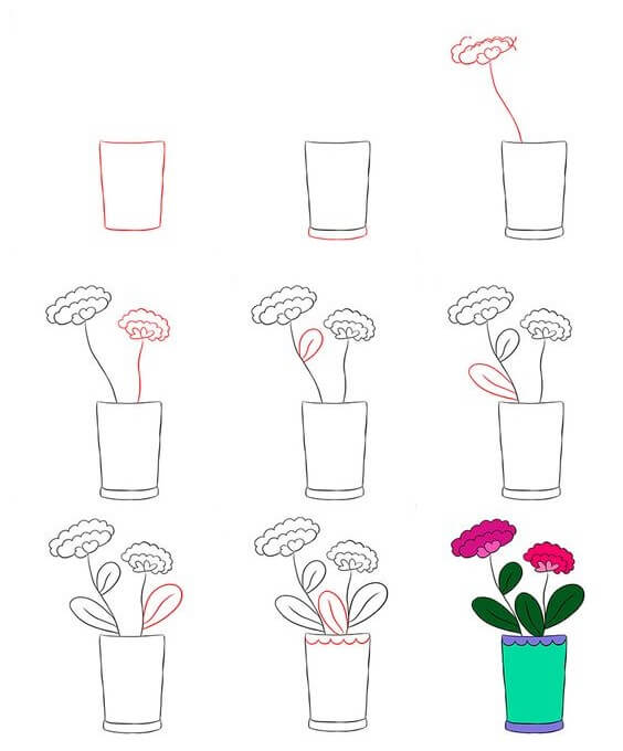 Blumenidee (9) zeichnen ideen