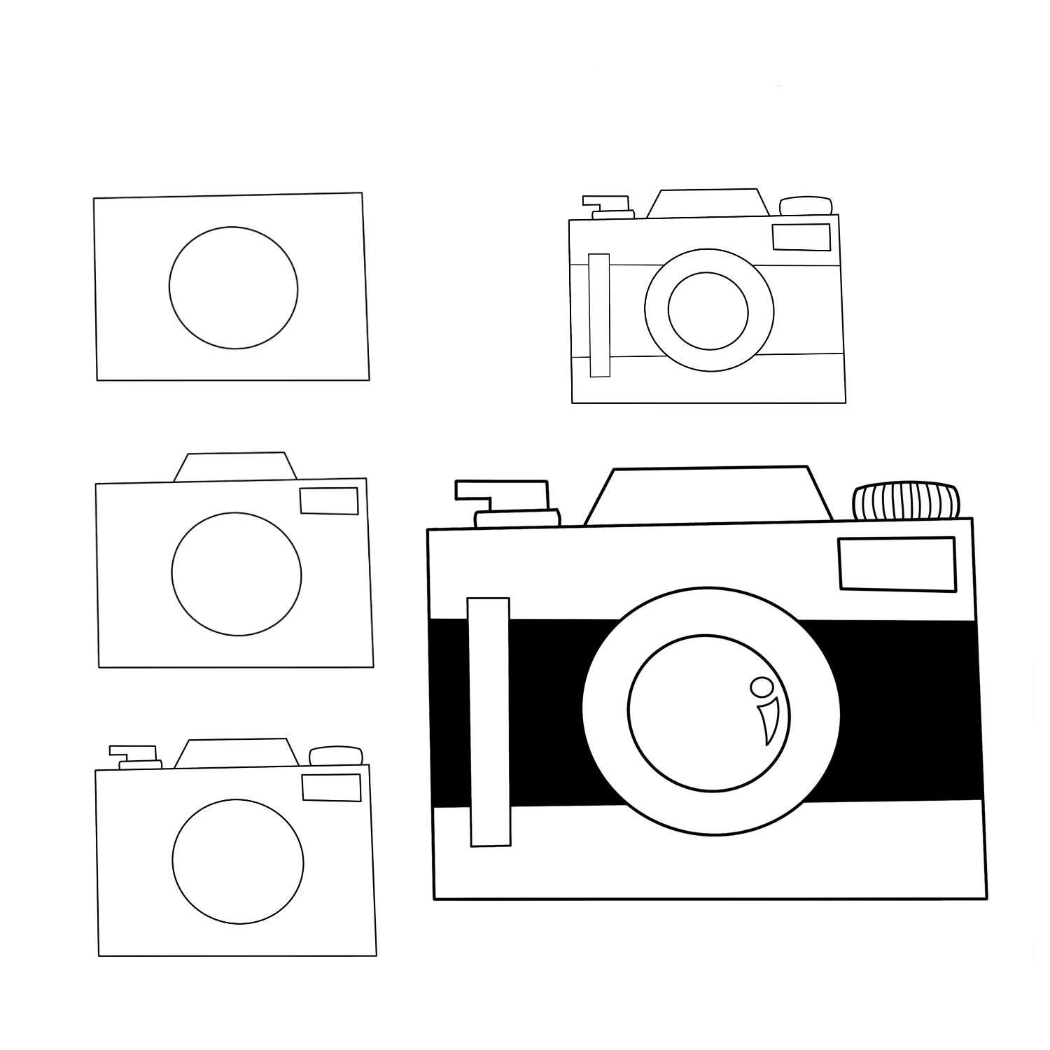 Eine einfache Kamera zeichnen (3) zeichnen ideen