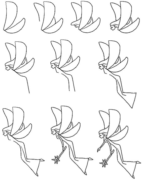 Feenidee (12) zeichnen ideen