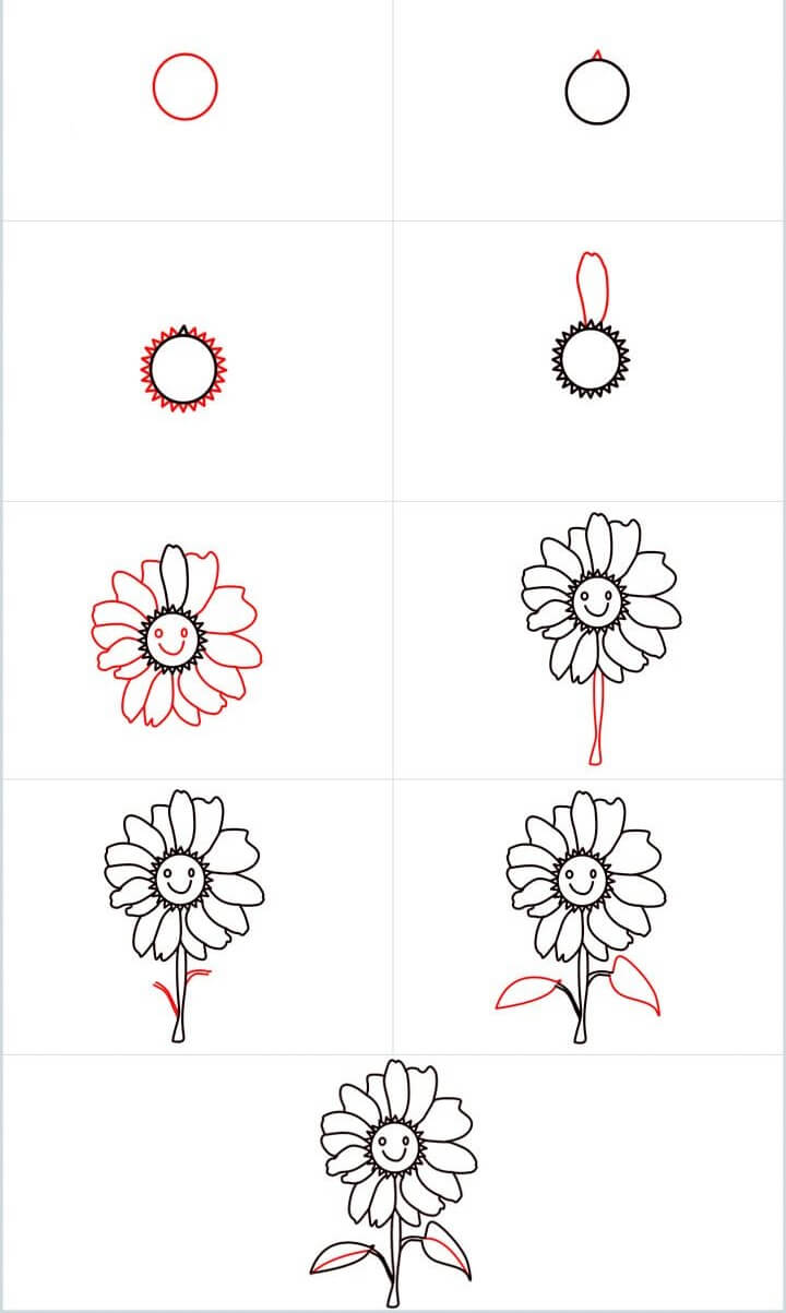 Gänseblümchen-Idee (12) zeichnen ideen