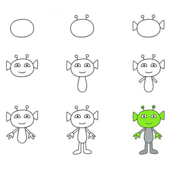 Goblin-Monster (2) zeichnen ideen