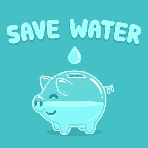 Wasser sparen zeichnen ideen