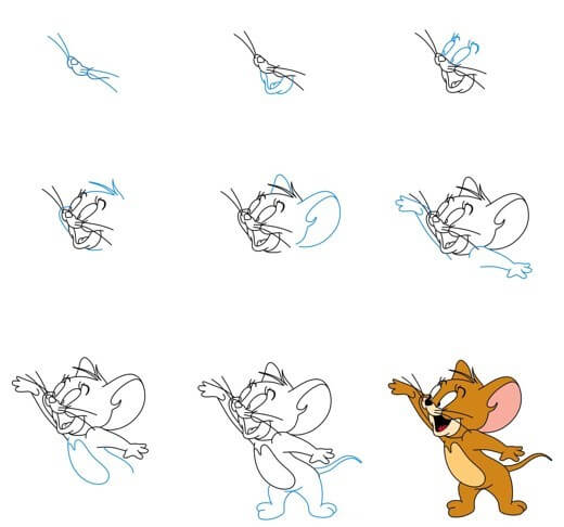 Jerry-Maus-Idee (10) zeichnen ideen