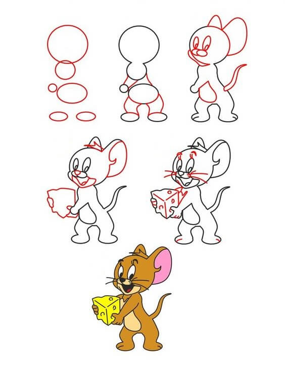 Jerry-Maus-Idee (16) zeichnen ideen