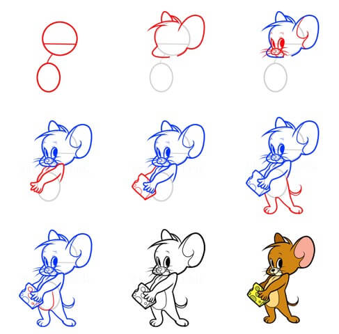 Jerry-Maus-Idee (4) zeichnen ideen