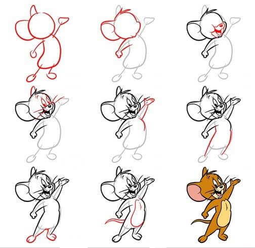 Jerry-Maus-Idee (5) zeichnen ideen