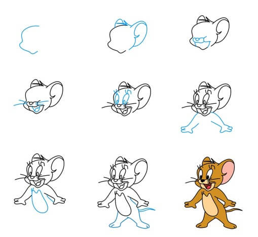 Jerry-Maus-Idee (7) zeichnen ideen