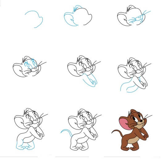 Jerry-Maus-Idee (9) zeichnen ideen