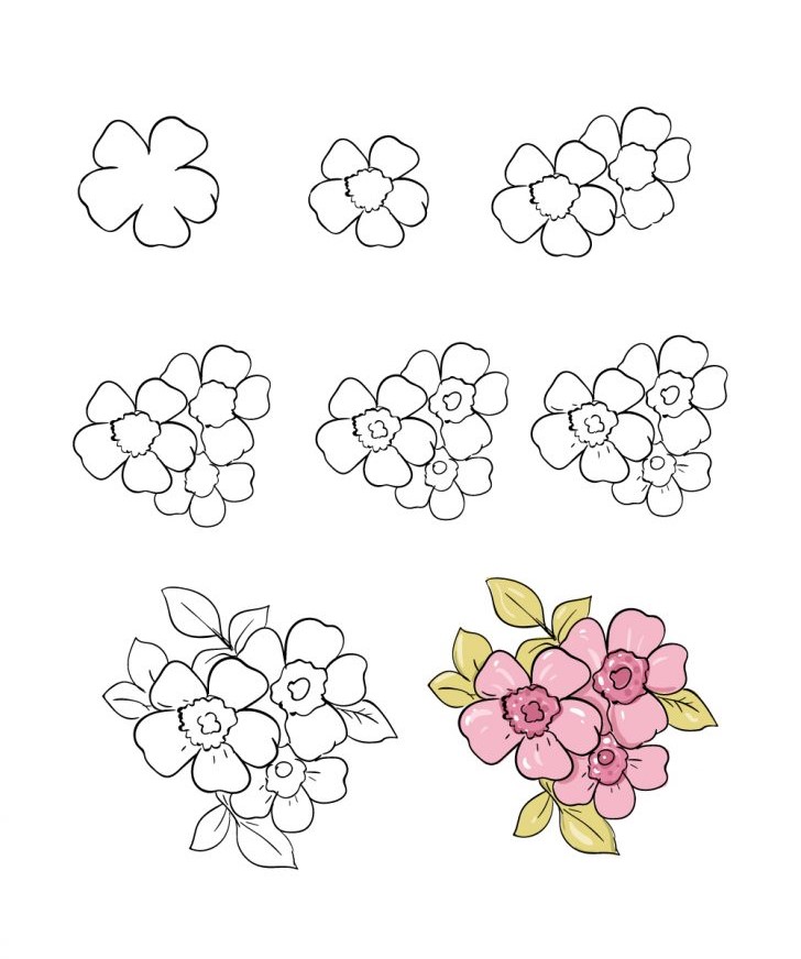 Kirschblüten-Idee (18) zeichnen ideen