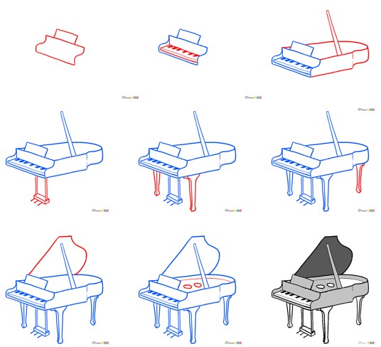 Klavieridee (17) zeichnen ideen