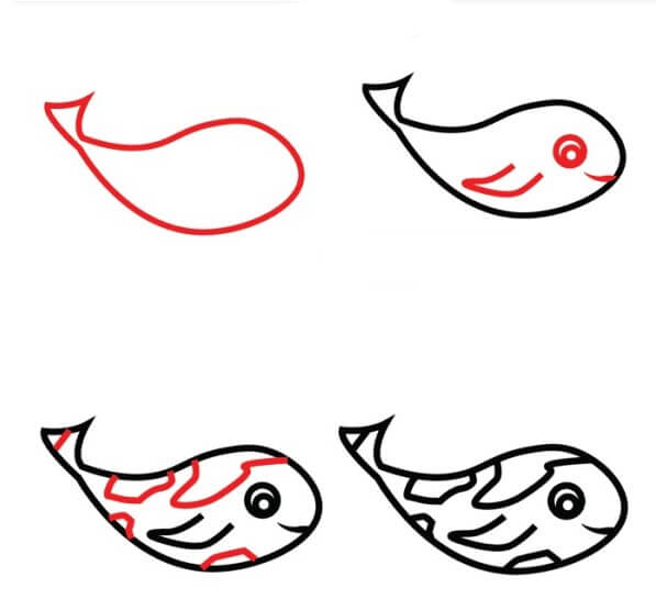 Koi-Fisch-Idee (8) zeichnen ideen