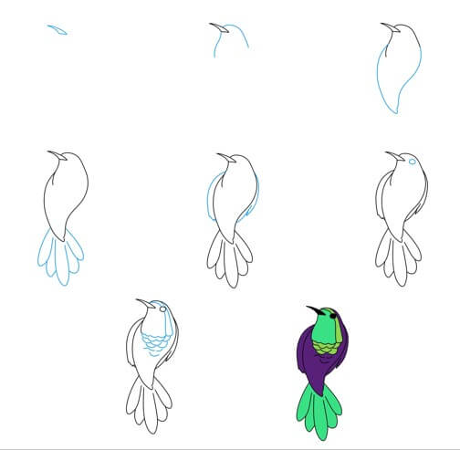 Kolibri-Idee (23) zeichnen ideen