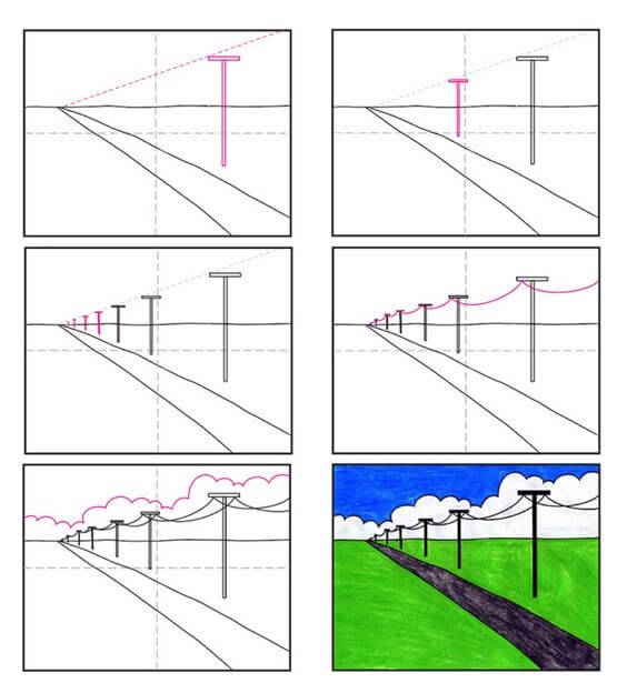 Landschaftsidee (26) zeichnen ideen