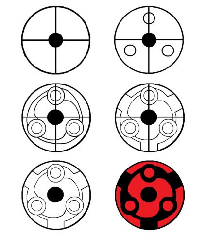 Mangekyou sharingan Madara zeichnen ideen