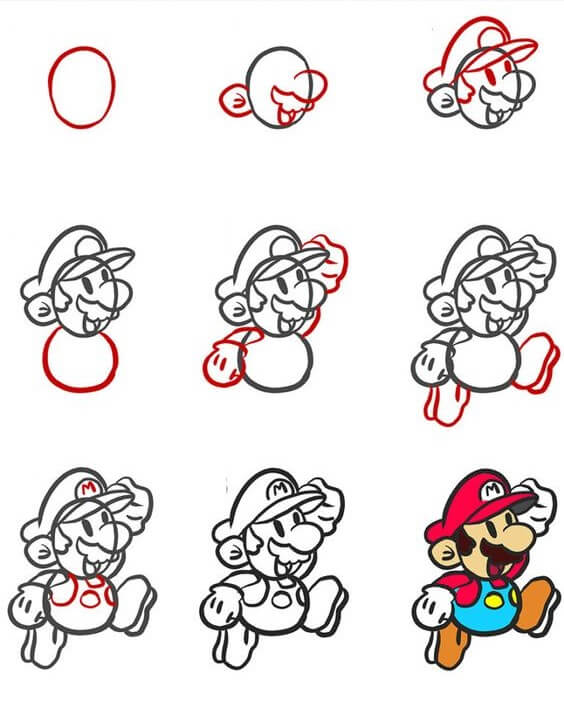 Mario-Idee (1) zeichnen ideen