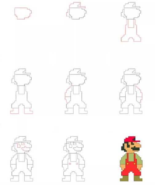 Mario-Idee (20) zeichnen ideen