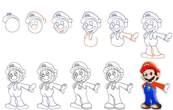 Mario-Idee (5) zeichnen ideen