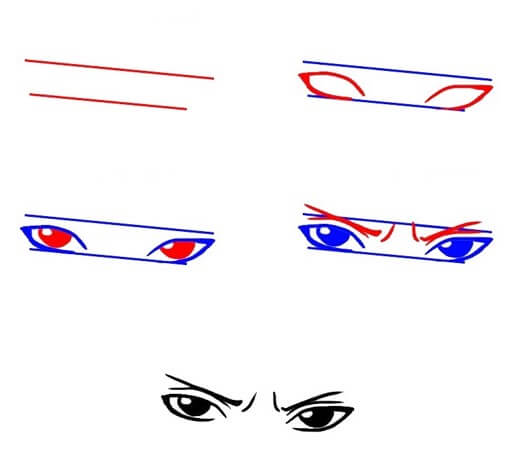 Naruto-Augen (2) zeichnen ideen