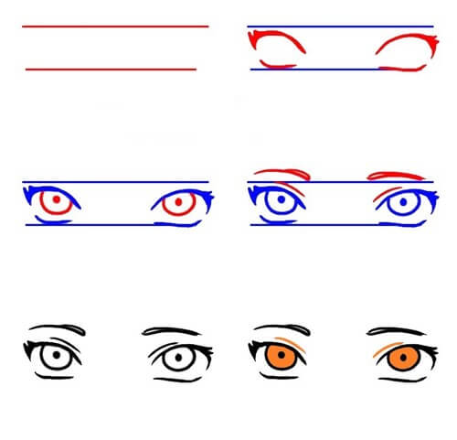 Naruto-Augen (4) zeichnen ideen