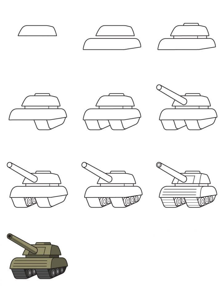 Panzeridee (11) zeichnen ideen