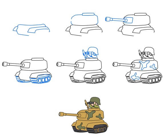 Panzeridee (16) zeichnen ideen