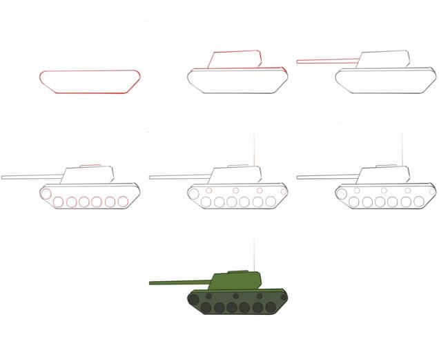 Panzeridee (19) zeichnen ideen