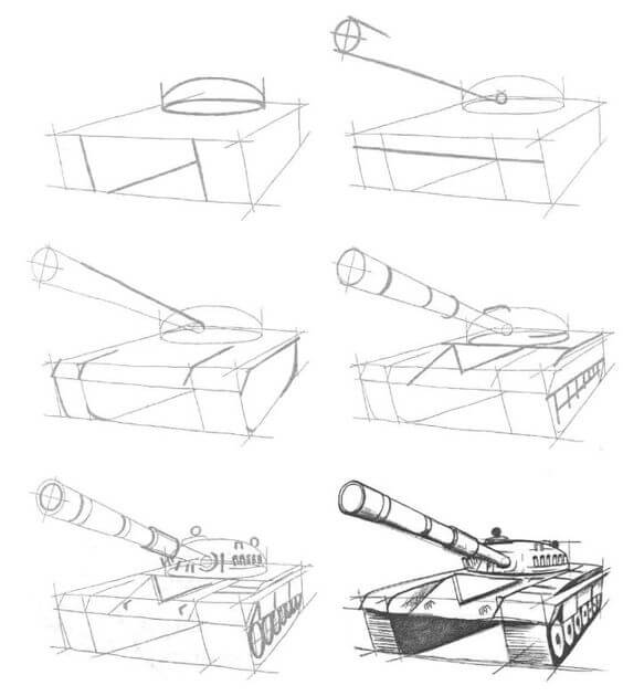 Panzeridee (4) zeichnen ideen