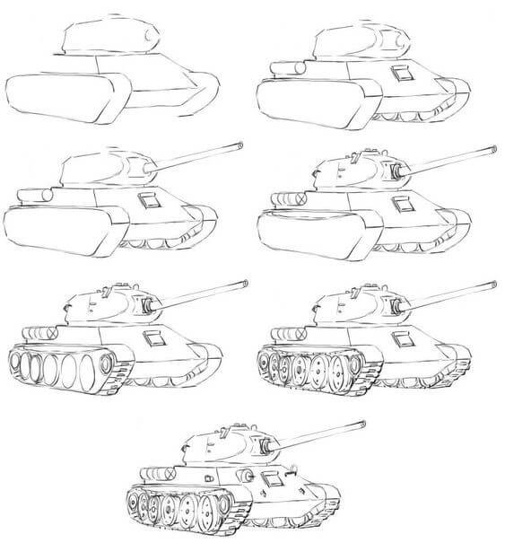 Panzeridee (6) zeichnen ideen