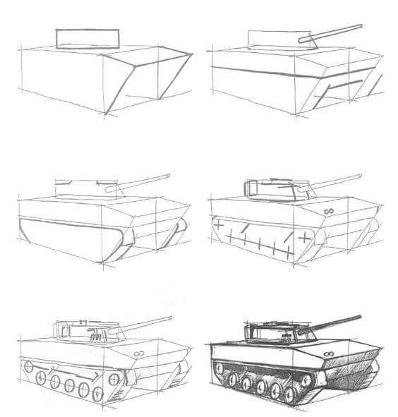 Panzeridee (8) zeichnen ideen