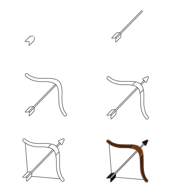 Pfeil und Bogen (13) zeichnen ideen