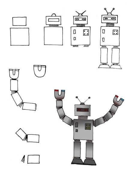Roboteridee (12) zeichnen ideen
