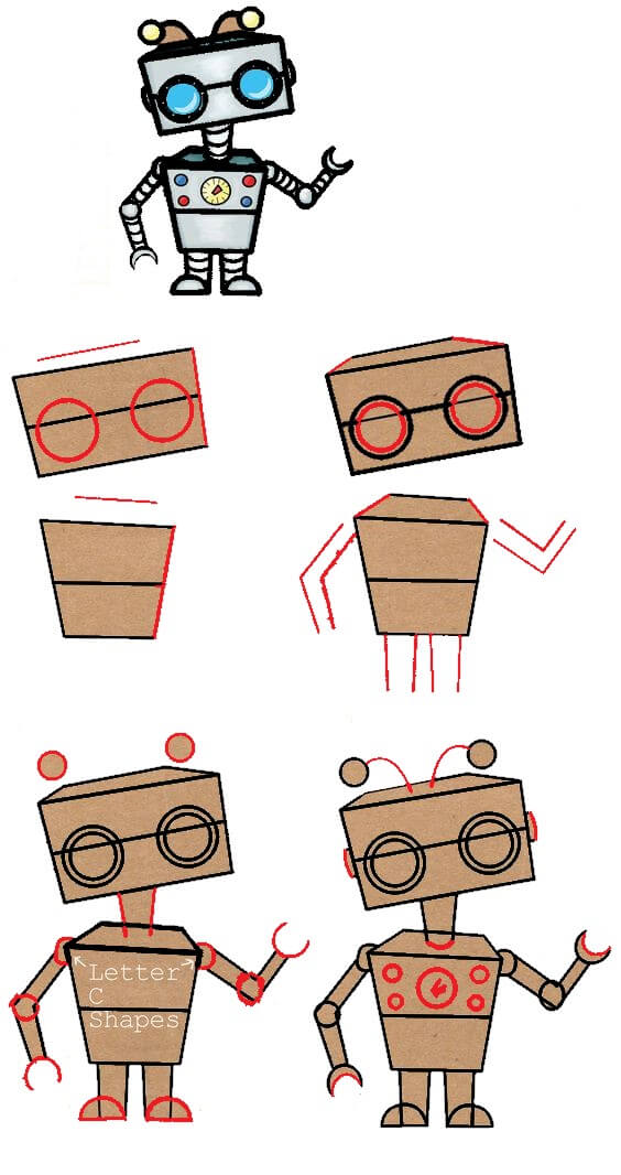 Roboteridee (15) zeichnen ideen