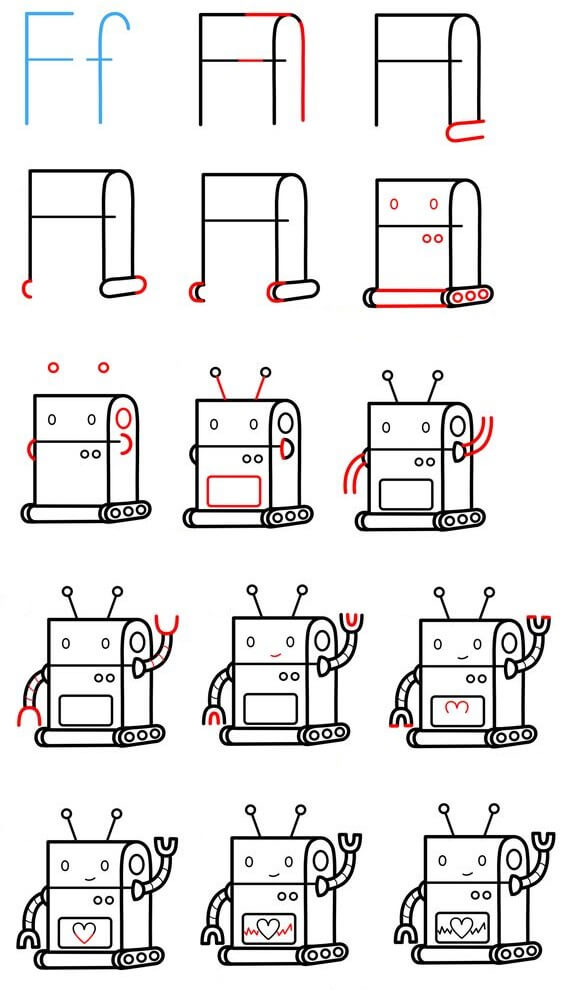 Roboteridee (17) zeichnen ideen