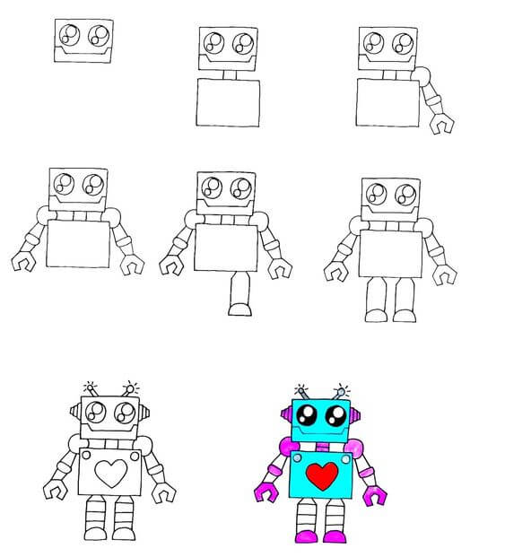 Roboteridee (27) zeichnen ideen
