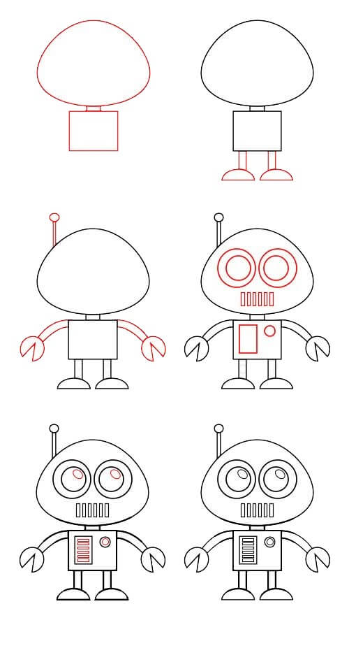 Roboteridee (32) zeichnen ideen