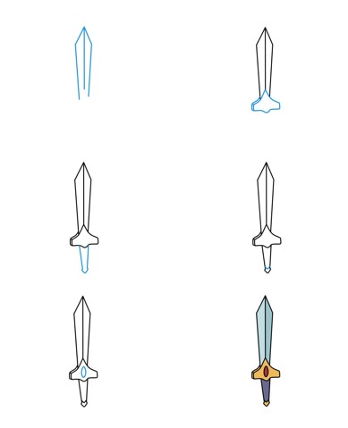 Schwertidee (17) zeichnen ideen