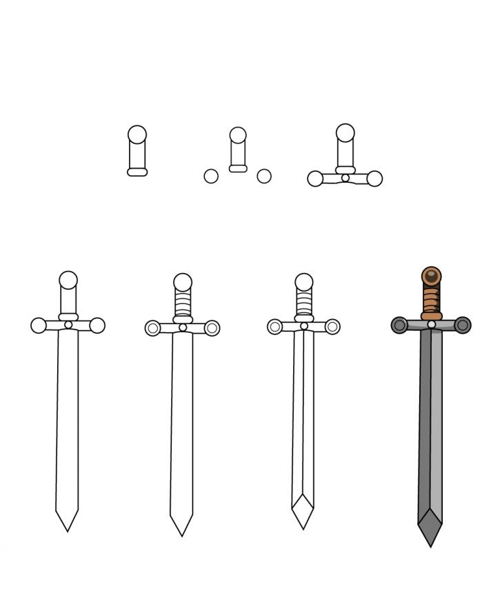 Schwertidee (20) zeichnen ideen