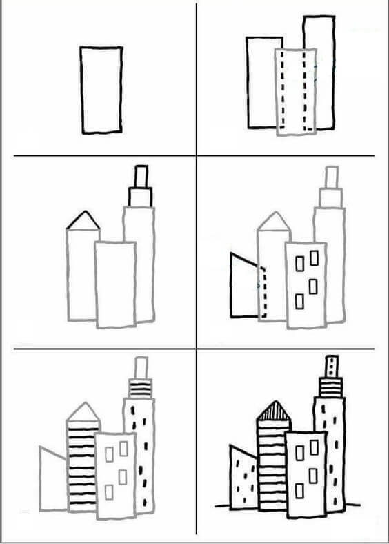 Zeichnen Lernen Stadtideen (16)