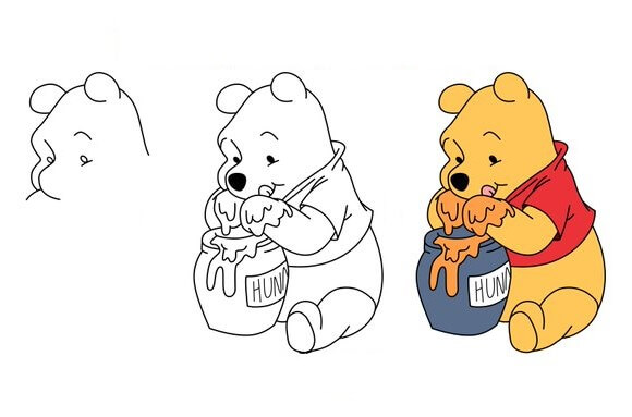 Winnie the Pooh Bär (13) zeichnen ideen