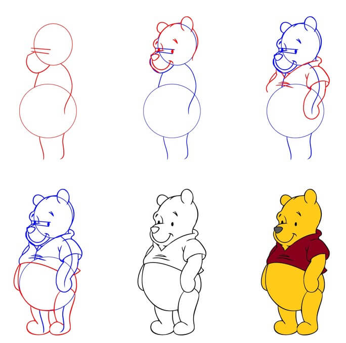 Winnie the Pooh Bär (19) zeichnen ideen