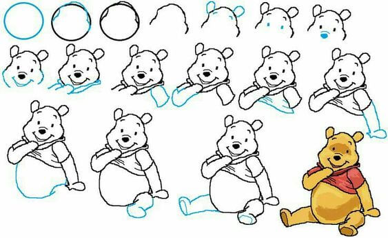 Winnie the Pooh Bär (4) zeichnen ideen