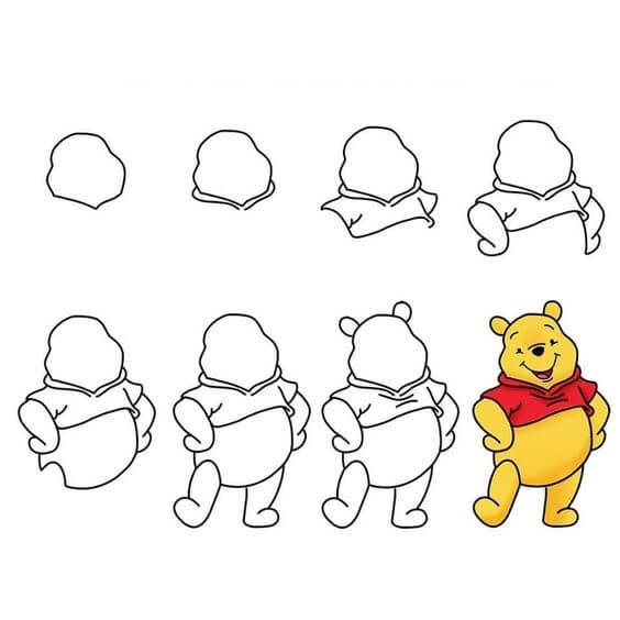 Winnie the Pooh Bär (6) zeichnen ideen