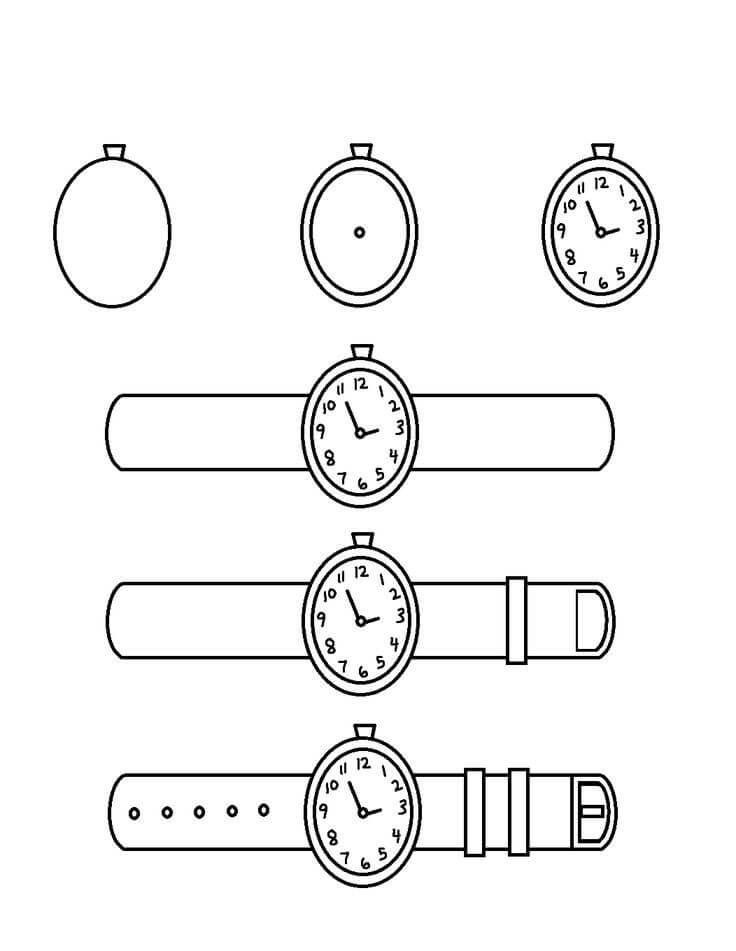 Armbanduhren (1) zeichnen ideen