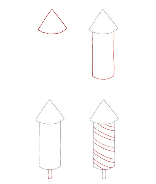 Ideen für Feuerwerk (9) zeichnen ideen