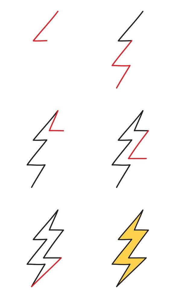 Ideen zum Thema Blitz (3) zeichnen ideen