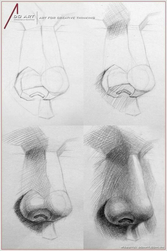 Nase Idee (9) zeichnen ideen