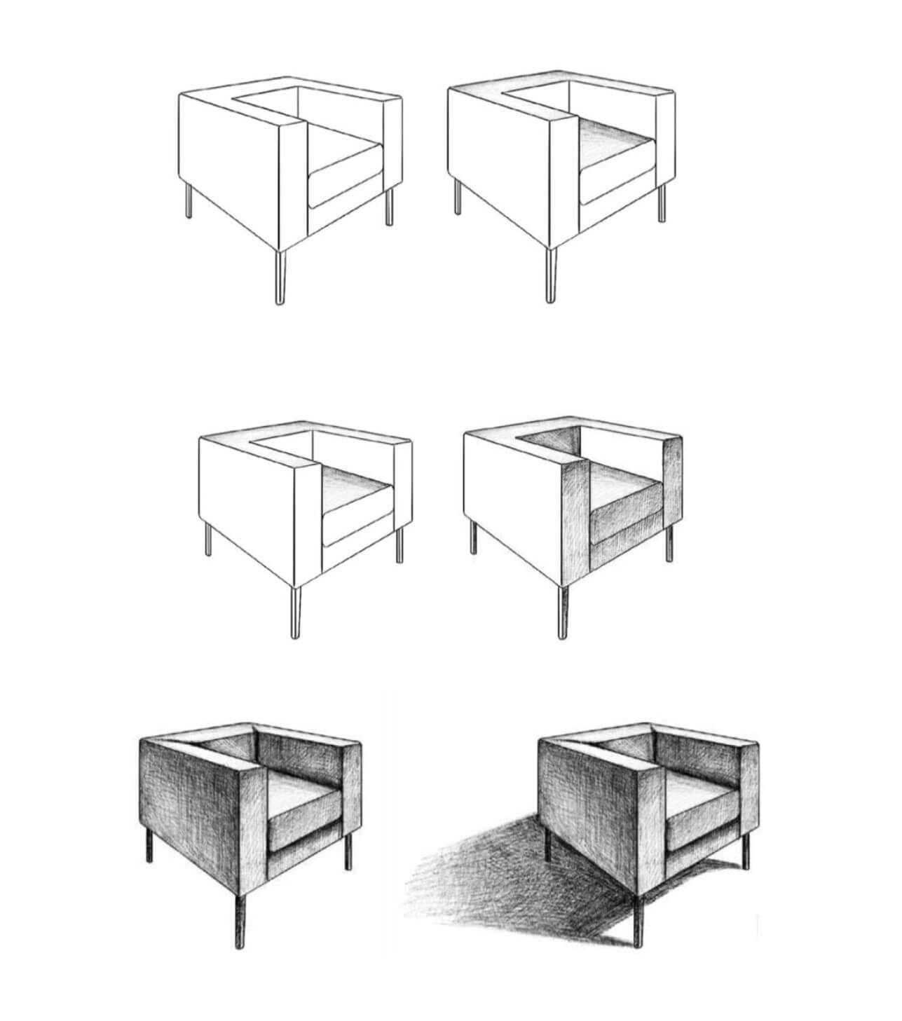 Sofas (14) zeichnen ideen