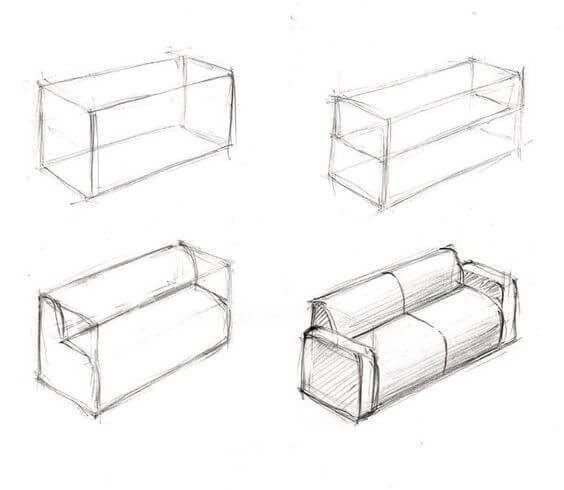 Sofas (15) zeichnen ideen